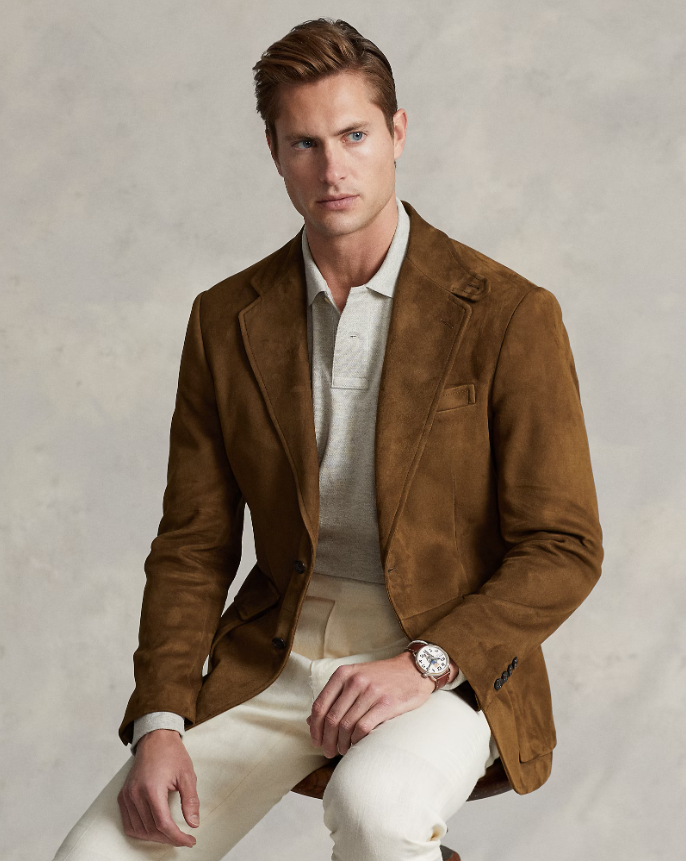 Blazer voor Mannen Elegant Leer - StudioMarella
