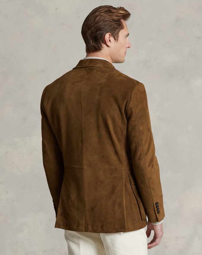 Blazer voor Mannen Elegant Leer