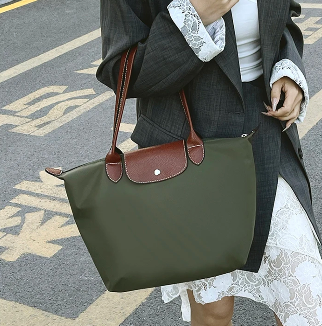 Luxe Vegan Handtas - Elegante Ruime Shopper voor Dames