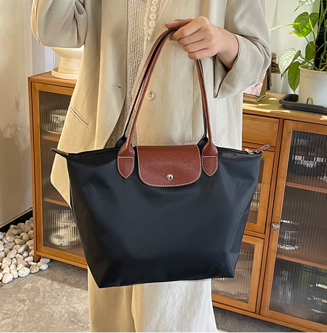 Luxe Vegan Handtas - Elegante Ruime Shopper voor Dames