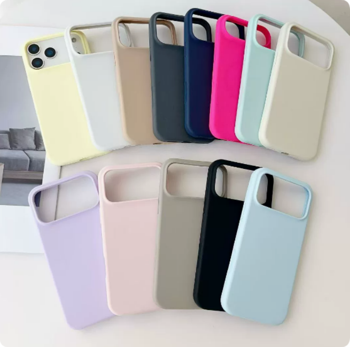 Siliconen iPhone Hoesje met MagSafe – Schokbestendig met Zachte Binnenkant