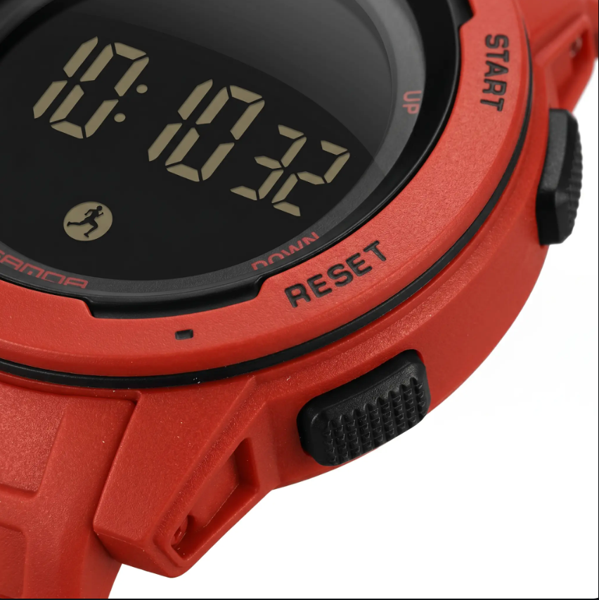 Digitaal Sporthorloge met Stappenteller – Waterbestendig Outdoorhorloge 5 Bar Waterdicht