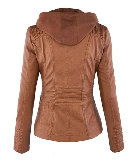 Damesjas met Capuchon Comfortabel en Stijlvol