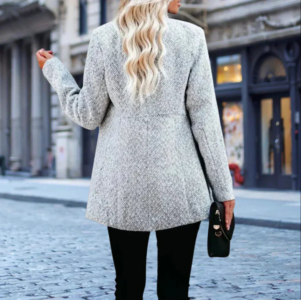 Dames Blazer Klassieke Snit Elegante Stijl