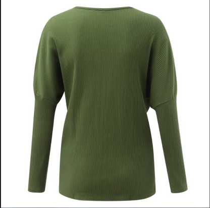 Damestrui Kasjmier Criss-Cross Detail Warme Herfst Trui