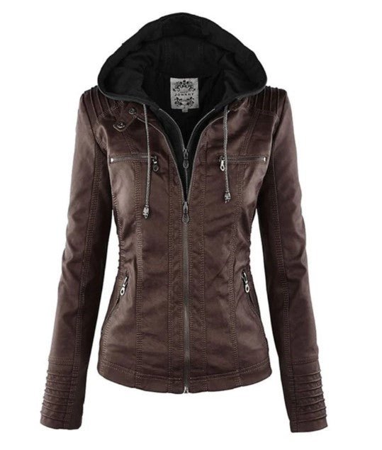 Damesjas met Capuchon Comfortabel en Stijlvol - StudioMarella
