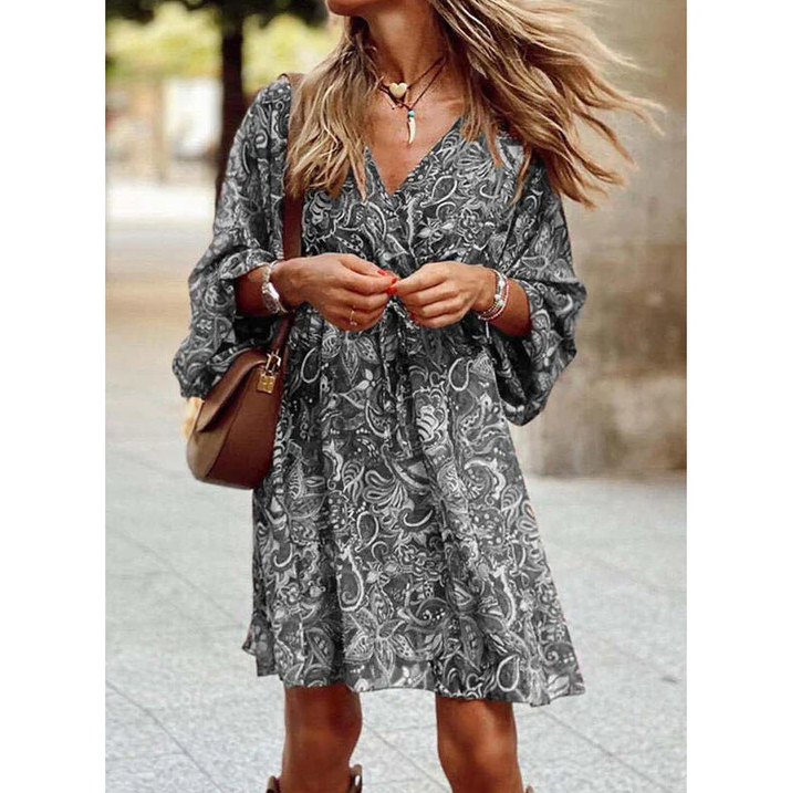 Boho Zomerjurk Lange Vrouwenjurk Zomerse Stijl
