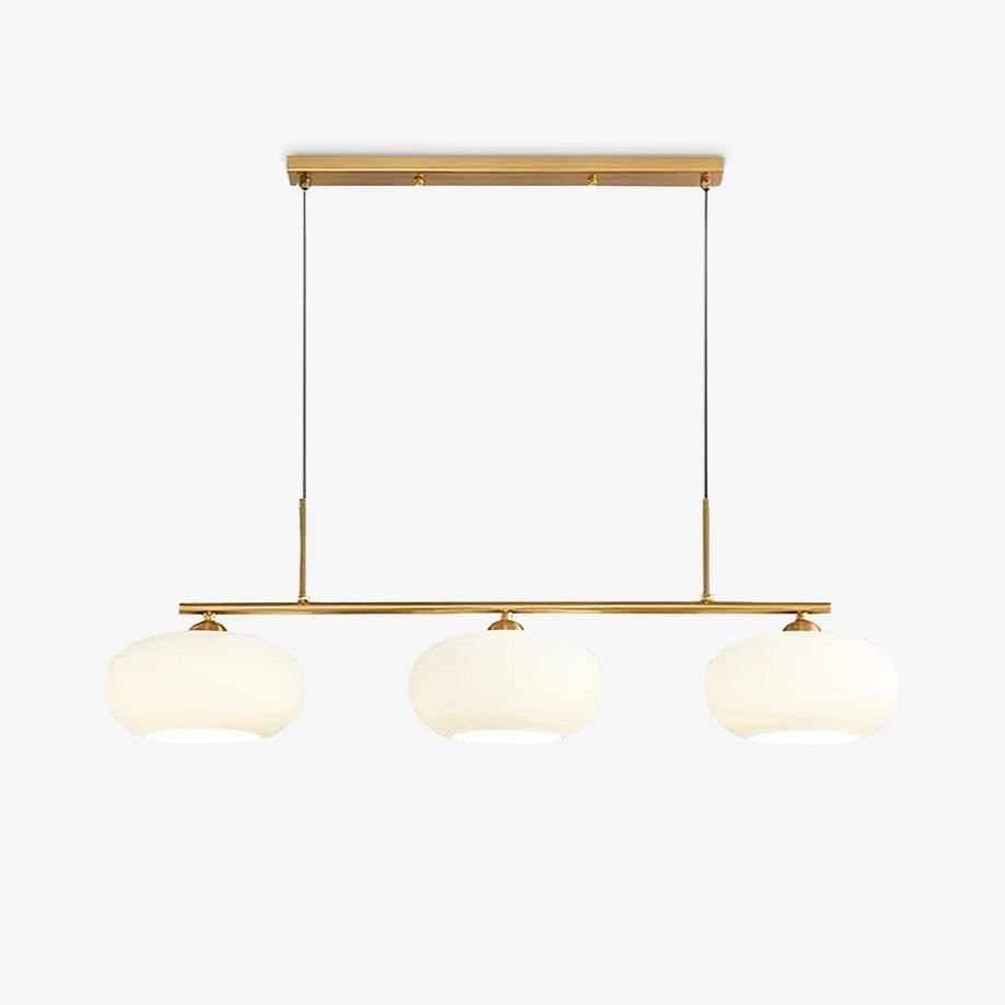 Design Hanglamp met 3 Globe Kapjes - Stijlvolle Eetkamerverlichting voor Tafel en Kookeiland - Verstelbaar 150 cm - Nikkel of Goud - E26/E27