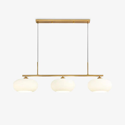 Design Hanglamp met 3 Globe Kapjes - Stijlvolle Eetkamerverlichting voor Tafel en Kookeiland - Verstelbaar 150 cm - Nikkel of Goud - E26/E27