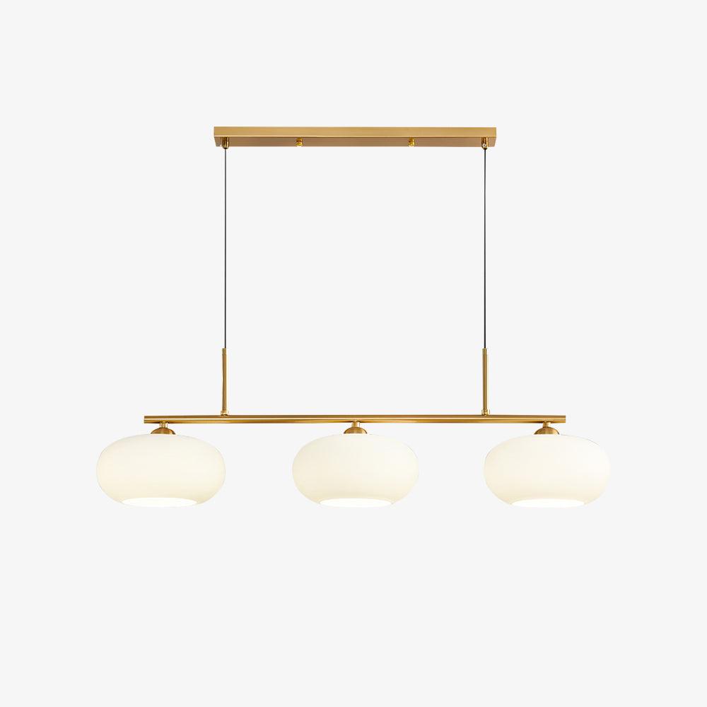 Design Hanglamp met 3 Globe Kapjes - Stijlvolle Eetkamerverlichting voor Tafel en Kookeiland - Verstelbaar 150 cm - Nikkel of Goud - E26/E27