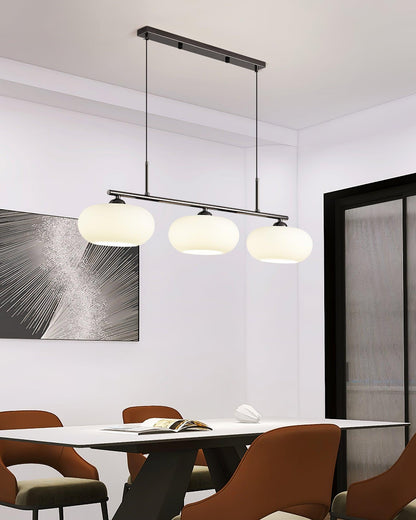 Design Hanglamp met 3 Globe Kapjes - Stijlvolle Eetkamerverlichting voor Tafel en Kookeiland - Verstelbaar 150 cm - Nikkel of Goud - E26/E27