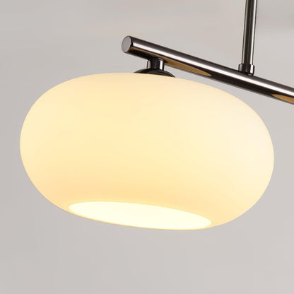 Design Hanglamp met 3 Globe Kapjes - Stijlvolle Eetkamerverlichting voor Tafel en Kookeiland - Verstelbaar 150 cm - Nikkel of Goud - E26/E27