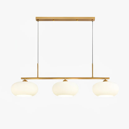 Design Hanglamp met 3 Globe Kapjes - Stijlvolle Eetkamerverlichting voor Tafel en Kookeiland - Verstelbaar 150 cm - Nikkel of Goud - E26/E27