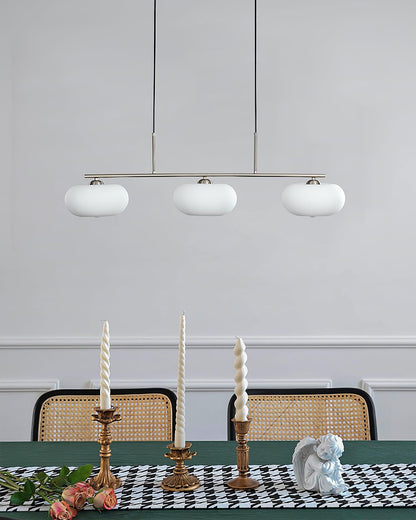 Design Hanglamp met 3 Globe Kapjes - Stijlvolle Eetkamerverlichting voor Tafel en Kookeiland - Verstelbaar 150 cm - Nikkel of Goud - E26/E27