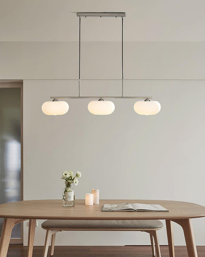 Design Hanglamp met 3 Globe Kapjes - Stijlvolle Eetkamerverlichting voor Tafel en Kookeiland - Verstelbaar 150 cm - Nikkel of Goud - E26/E27