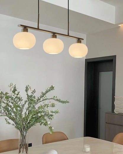 Design Hanglamp met 3 Globe Kapjes - Stijlvolle Eetkamerverlichting voor Tafel en Kookeiland - Verstelbaar 150 cm - Nikkel of Goud - E26/E27