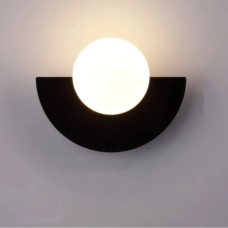 Moderne LED Wandlamp met Geometrisch Design voor Woonkamer & Slaapkamer