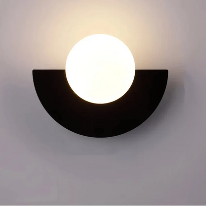 Moderne LED Wandlamp met Geometrisch Design voor Woonkamer & Slaapkamer