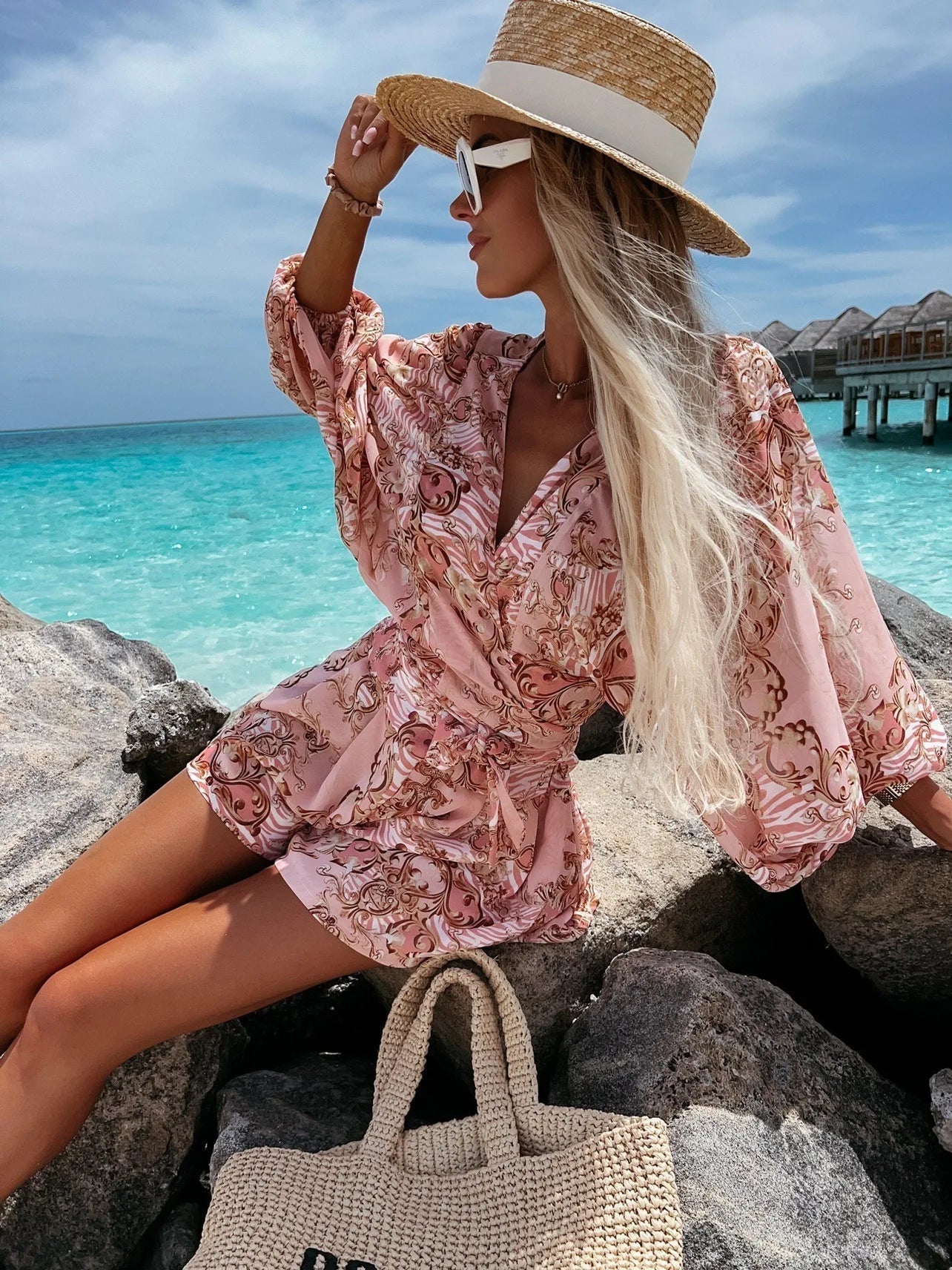 Strand Set: Handdoek, Strandlaken en Strandstoel Compleet