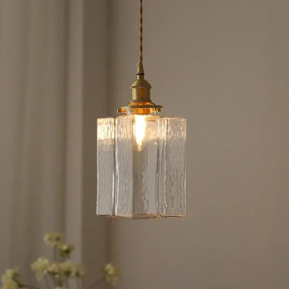 Hanglamp Glas E27 Messing Transparant Eettafel Woonkamer Vintage Klassieke Verlichting Kookeiland Sfeerlamp