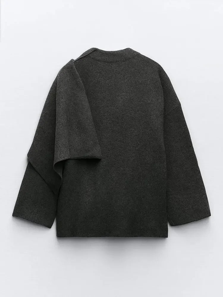 Dames Gebreide Capejas met Sjaal Herfst Collectie