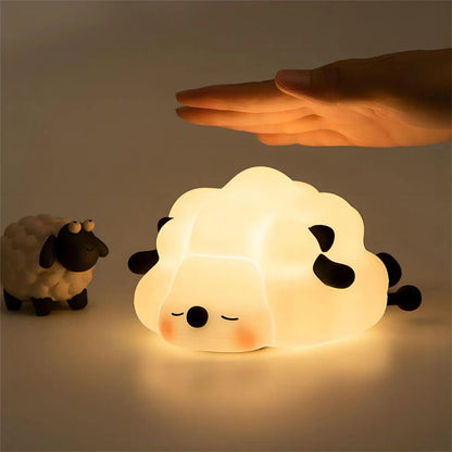 Nachtlampje Dieren LED Nachtverlichting Zacht Siliconen USB Oplaadbaar Timer Sfeerverlichting Kinderkamer
