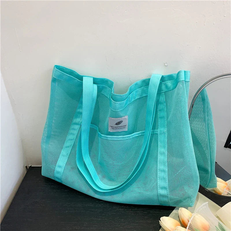 Strandtas Grote Lichte Zomerse Borsa - StudioMarella