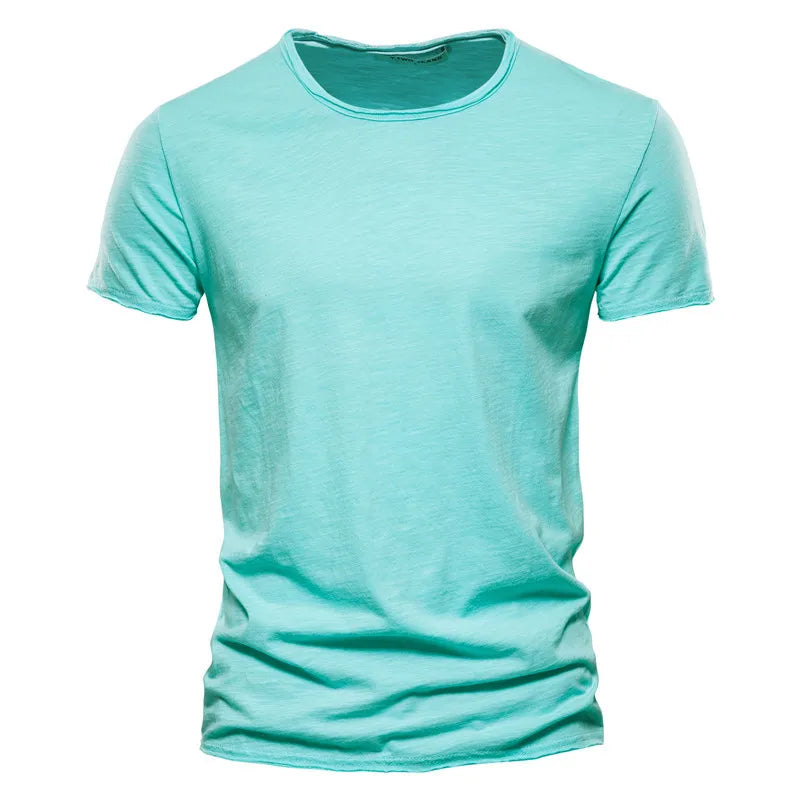 Moderne Heren T-shirt Italiaanse Stijl