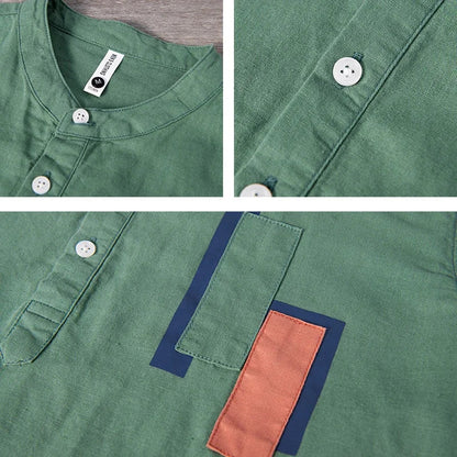Elegante Heren Overhemd Lorenzo Stijl