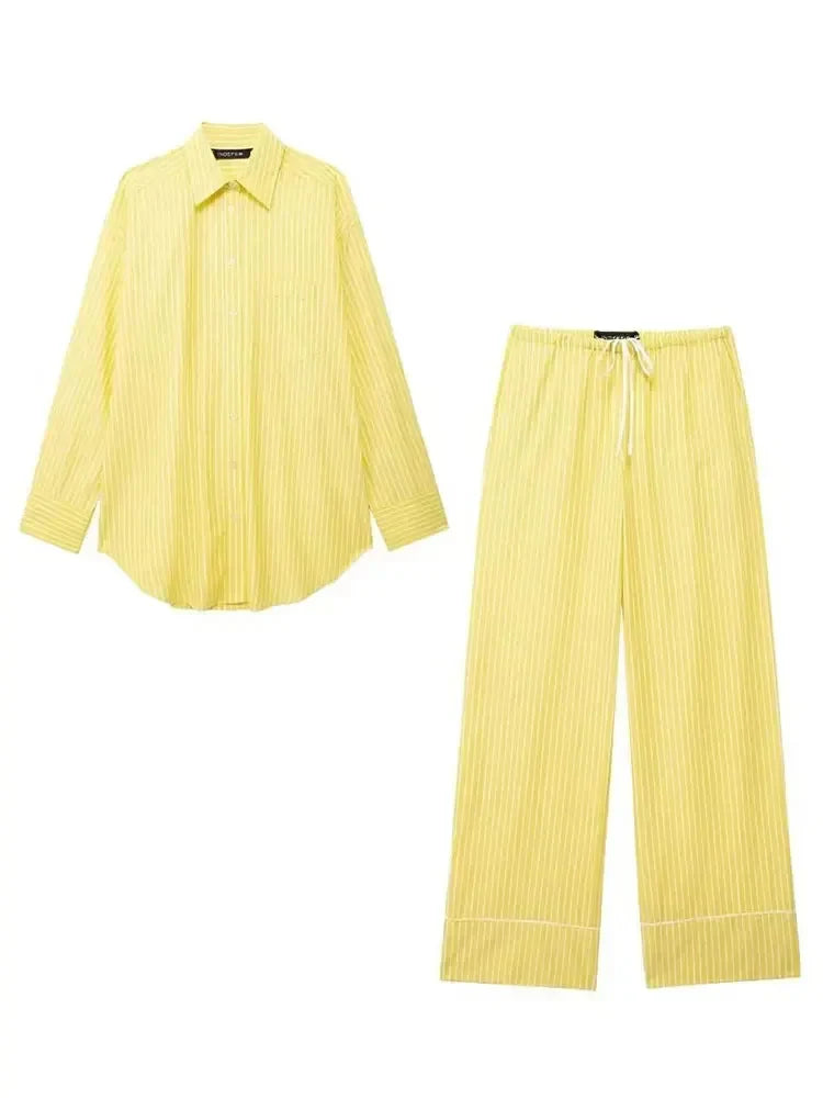 Casual Chic Set Trendy Vrouwelijke Kleding