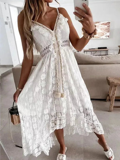 Bohemian Maxi Jurk Zomer Lange Vrouwelijke Jurk