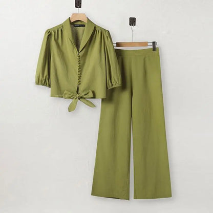 Vrouwelijke Mode Set Elegant en Chic