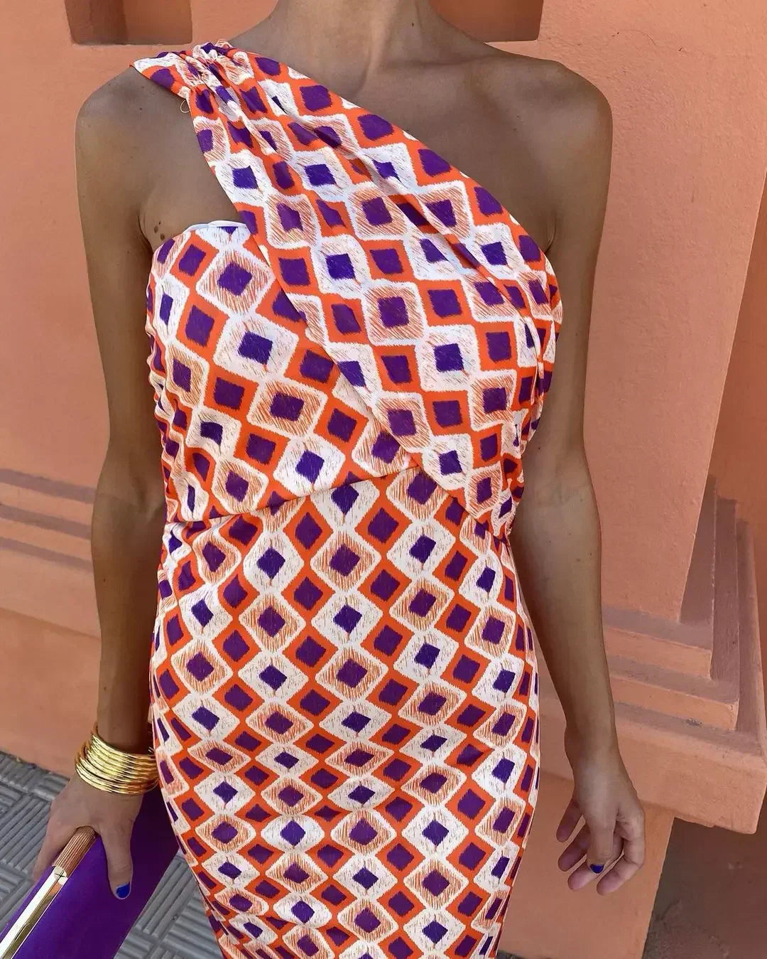 Dames Midi-jurk Elegante Pasvorm