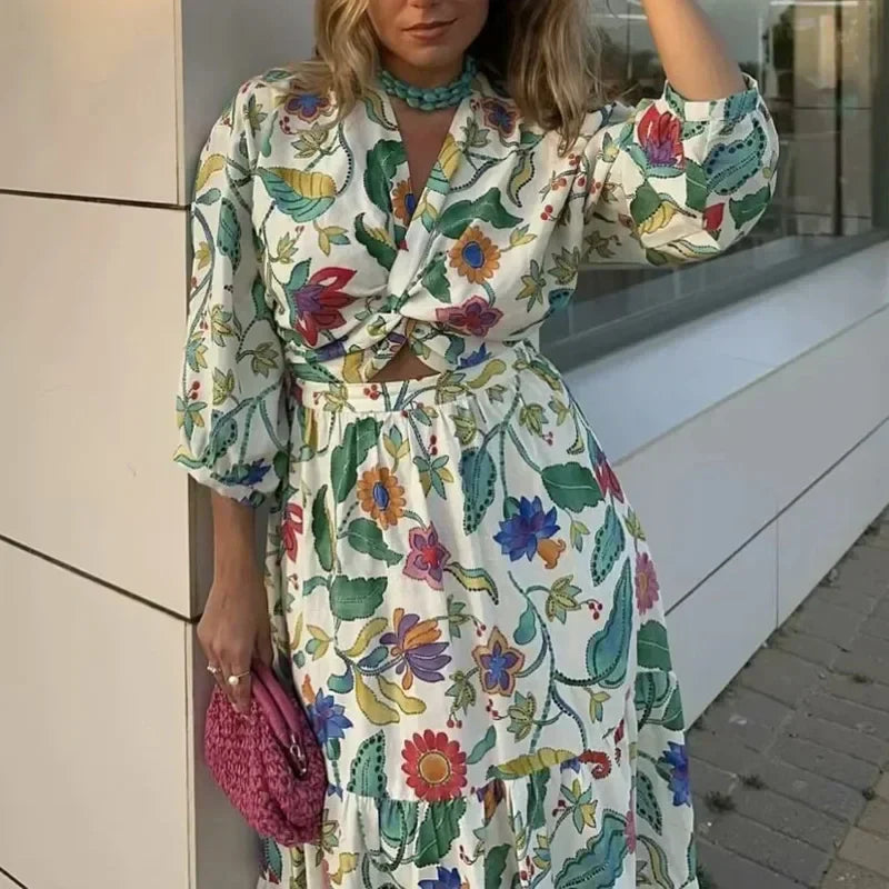 Lange Jurk Zomerjurk Urban Stijl
