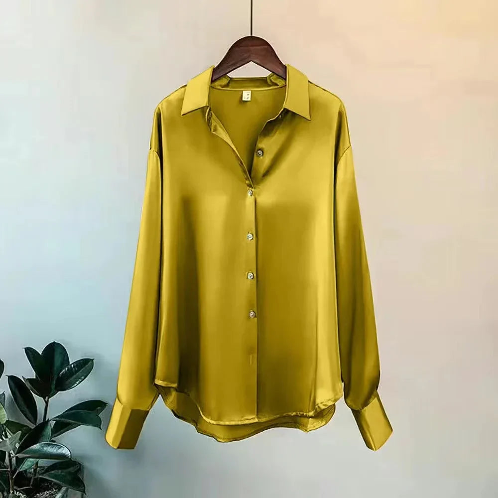 Koreaans Shirt Lange Mouwen Zacht Knit