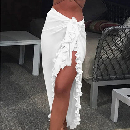 Zwemkleding Bikini Beach Cover Up Chiffon Badjurk