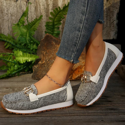 Dames Schoenen Casual Stoffen Loop schoenen