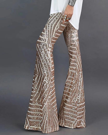 Glitters Broek voor Vrouw Festivale Kleding - StudioMarella