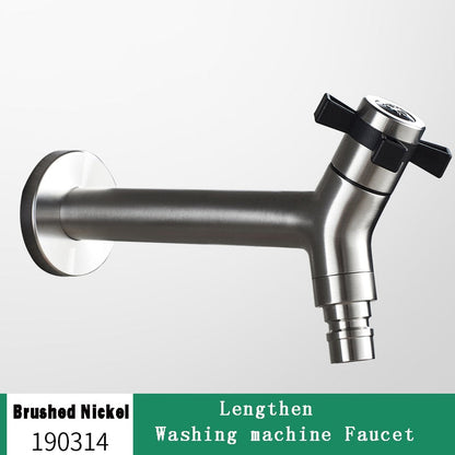Moderne Wateraansluitkraan met Wandmontage – Outdoor Tuinkraan met Messing Kernklep