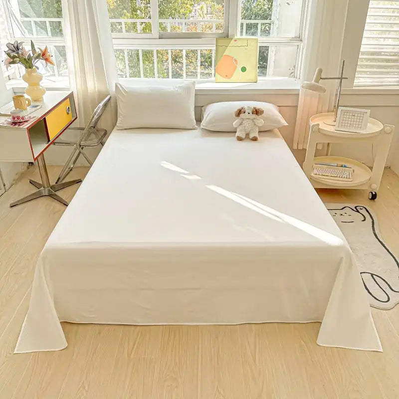 Sansoti | Percale Katoenen Beddenset | 100% Biologisch | Ademend & Zacht | 3-delig