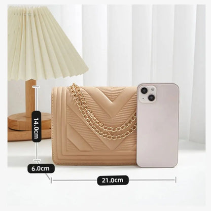 Kleine Crossbody Tas voor Dames Leer