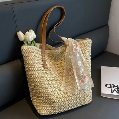Woven Tas Zomer Stijl Lichtgewicht