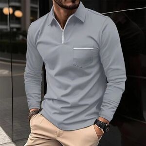 Mannen Poloshirts Lange Mouw Hoge Kwaliteit