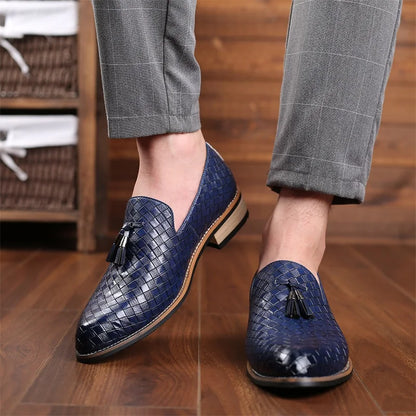 Stijlvolle Heren Schoenen Italiaanse Stijl