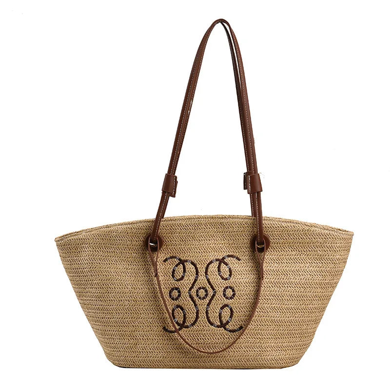 Boho Strandtas Groot Handgemaakt voor Vakantie