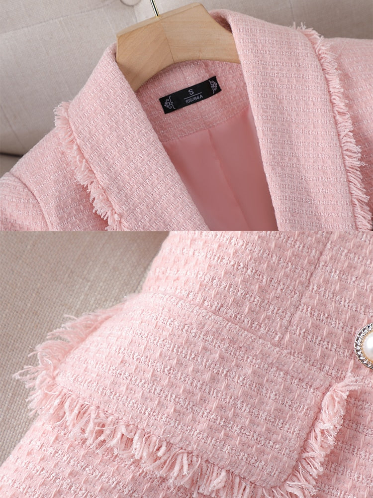 Elegante Blazer voor Dames Slim Fit Design