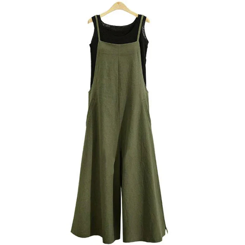 Zomerse Jumpsuit met Korte Mouwen