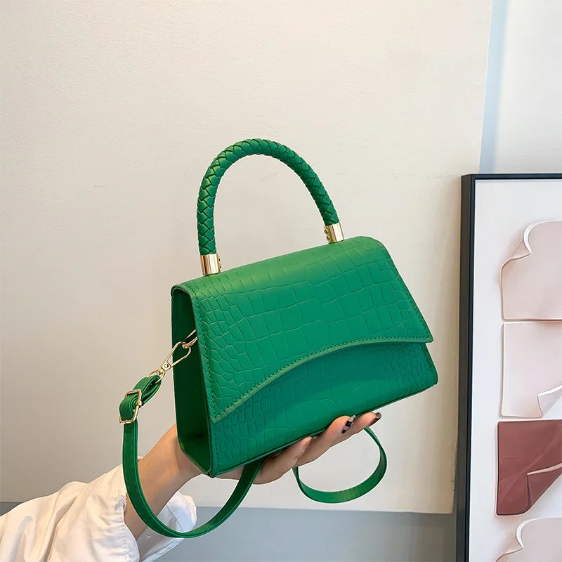 Elegante Schoudertas voor Dames Leer