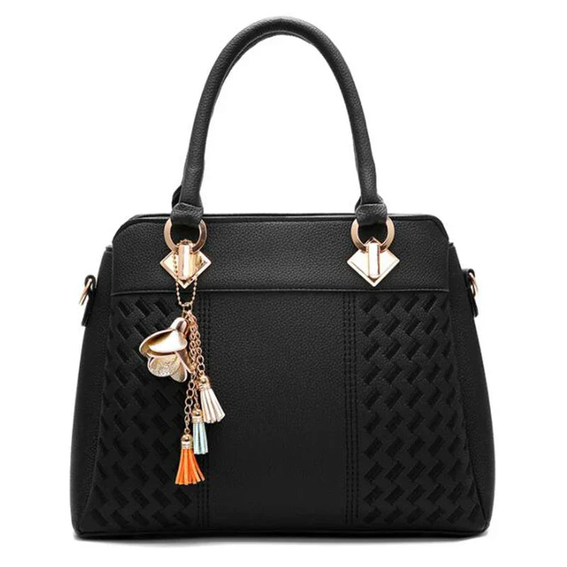 Stijlvolle Crossbody Handtas Leer Small Design