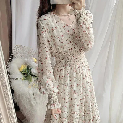 Rokjurk met Ruffles en Chiffon Detail
